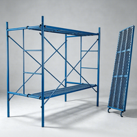 Échafaudage mobile léger en acier galvanisé Layher pour la construction en hauteur