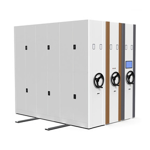 Yinghuang Intelligent Mobile Shelving 6 Layer Push Pull Type Office Archive Cabinet With Lock Medical <b>Record</b> <b>Storage</b> - Product Image 1