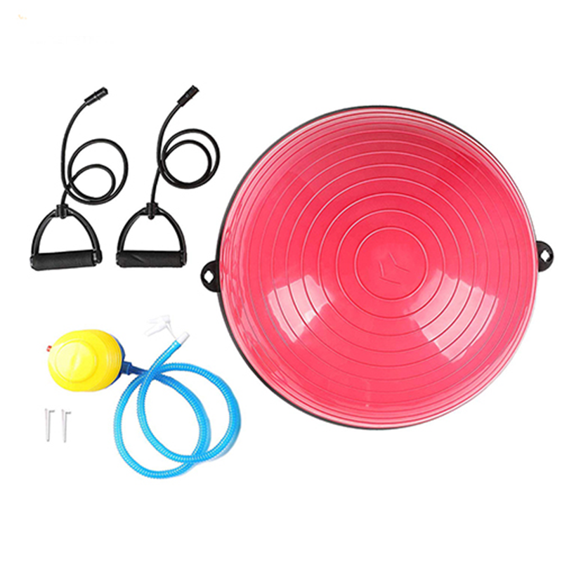 Sport Gym Half Balance Ball Trainer Slip Resistance 100% PVC Material