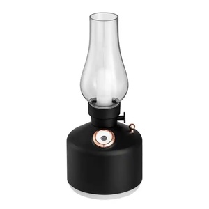 Diffuseur d'huiles essentielles vintage à ultrasons, lampe aromathérapie, purificateur d'air rechargeable par USB, diffuseur d'arômes rétro - Product Image 5