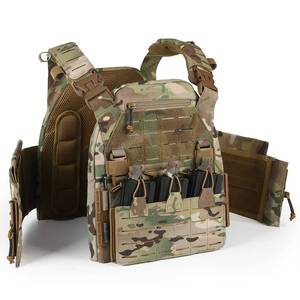 Chaleco Táctico Portaplacas de Combate de Nailon 500D con Camuflaje de Liberación Rápida Serie PTG - Product Image 3