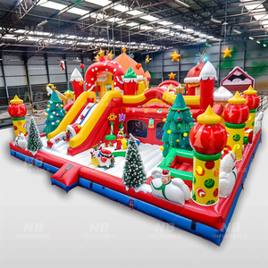 Parque de Juegos Inflable para Niños, Toboganes, Casa de Juegos, Brincolín Inflable, Funcity, Pista de Obstáculos Inflable - Product Image 3