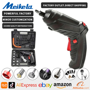 Multifunctional Household Cordless Electric Hand Drill Folding Design with Lithium Battery for DIY Factory Direct Sales