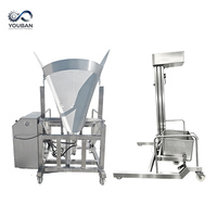 Chariot élévateur hydraulique mobile YouBan en acier inoxydable anticorrosion pour la manutention des fruits et légumes