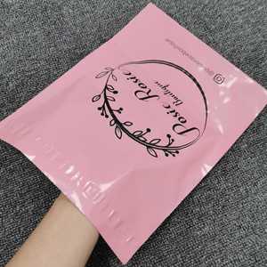 <span class=keywords><strong>Sac</strong></span> de courrier auto-adhésif, personnalisé, imprimé rose, Poly pack vêtements, pour la livraison - Product Image 4