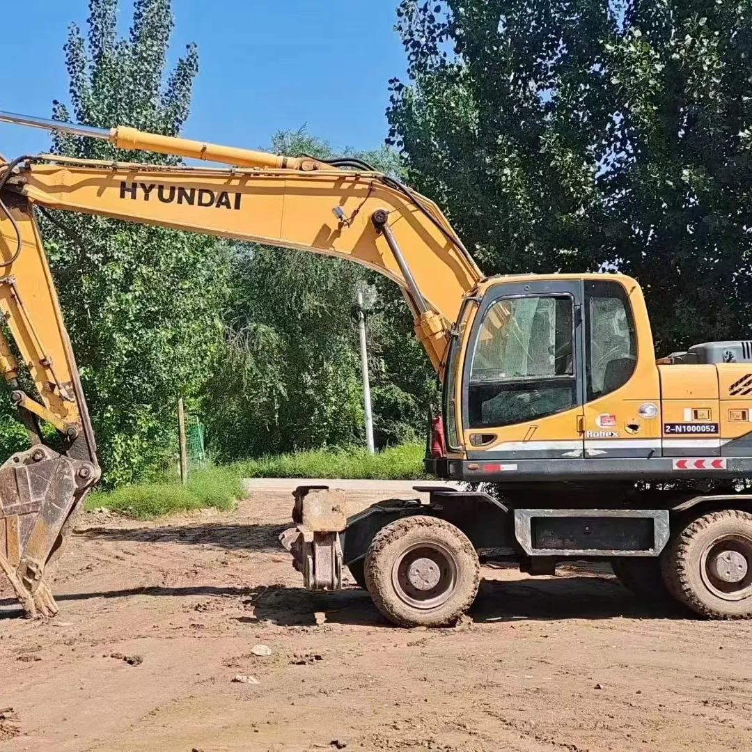 Lage Prijs Hoge Kwaliteit Tweede Hand Hyundai R210w-9 210W-7 Engineering En Bouw Machine Digger Hete Verkoop