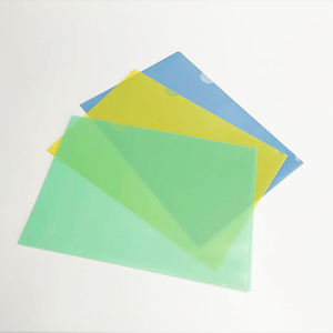 תיקיית קבצים מפלסטיק PP שקוף בגימור מט, עמידה בגדלים A4 ו-A5, לתצוגת מסמכים - Product Image 3