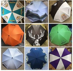 XD920 Customized <b>Umbrella</b> With Logo Windproof UV Sublimation Printed Fiberglass <b>Large</b> Automatic Opening Golf Straight <b>Umbrella</b> - Product Image 2