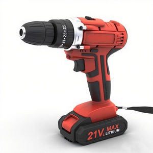 สว่านไร้สายเฉาเน็ง 21V Max แบตเตอรี่ลิเธียม หัวจับดอกสว่านแบบไม่ใช้กุญแจ ขนาด 1/2 นิ้ว สำหรับการเจาะไม้ โลหะ คอนกรีต - Product Image 1