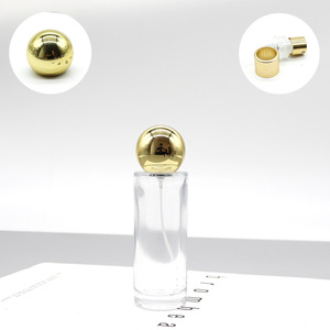 Envases de Perfume de Vidrio Blanco Cristalino de 30 ml y 100 ml, Botellas Redondas con Cierre de Bayoneta para Rellenar y Rociar Cosméticos - Product Image 2