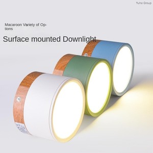 Lámpara de Techo LED Ultradelgada Estilo Nórdico Macaron, IP65, Regulable, 7W/12W/15W, Tres Colores, Moderna, para Hogar y Oficina - Product Image 4