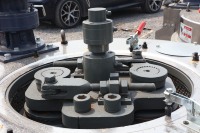 Presse à granulés verticale de type 560, moteur de moulin à biomasse, machine à granulés multi-matériaux pour coques de riz et écorces de bois