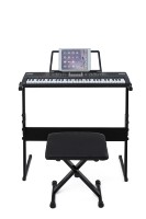 NOUMEN-Teclado de órgano eléctrico profesional de 61 teclas con 100 timbres y función de grabación de la mejor calidad