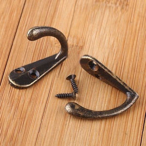 Móc treo áo đồng cổ điển, gắn tường, móc treo quần áo, móc treo áo khoác - Product Image 6