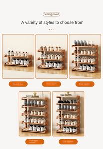 Zapatero sólido moderno, muebles de madera multicapa <span class=keywords><strong>para</strong></span> el hogar, diseño Simple, organizador de sala de estar <span class=keywords><strong>para</strong></span> dormitorio - Product Image 4