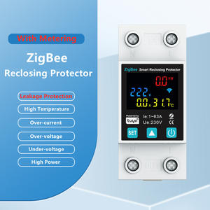 Protector de Reconexión Inteligente ZigBee Tuya |   Medidor de Energía, Temporizador de Aplicación, Interruptor de Circuito con Protección Contra Sobrecorriente/Sobretensión/Fugas - Product Image 6