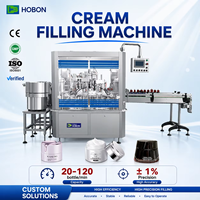 Machine de remplissage automatique Hebo pour cosmétiques, 10 ml, pour flacons de produits chimiques pour les lèvres et bouteilles de shampoing, vert floral