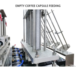 <span class=keywords><strong>Machine</strong></span> de remplissage et de scellage automatique à grande vitesse pour <span class=keywords><strong>capsules</strong></span> de café Dolce Gusto <span class=keywords><strong>Caffitaly</strong></span>, à entraînement pneumatique pour les boissons - Product Image 2