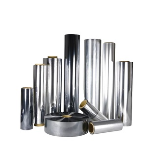 Aluminio metalizado laminado VM CPP película recubierta PE embalaje rollo suave a prueba de humedad para uso industrial de alimentos
