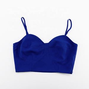 OUDINA-camisola azul de cintura alta para mujer, pantalones pitillo ajustados, trajes para mujer, conjunto de pantalones de dos piezas - Product Image 5