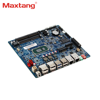 Carte mère Mini ITX haute performance Maxtang Core I3 I5 I7 Intel 2 DDR4 DIMM pour le jeu