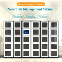 Armoire à documents électronique, armoire intelligente pour dossiers avec reconnaissance faciale et empreintes digitales, système de gestion des matériels pour les entreprises et les institutions