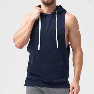 High Quality <b>Lightweight</b> Training <b>Hoodie</b> for Men Custom Fitness Wear High Street Wholesale Custom Logo Gym <b>Hoodies</b> - Product Image 1