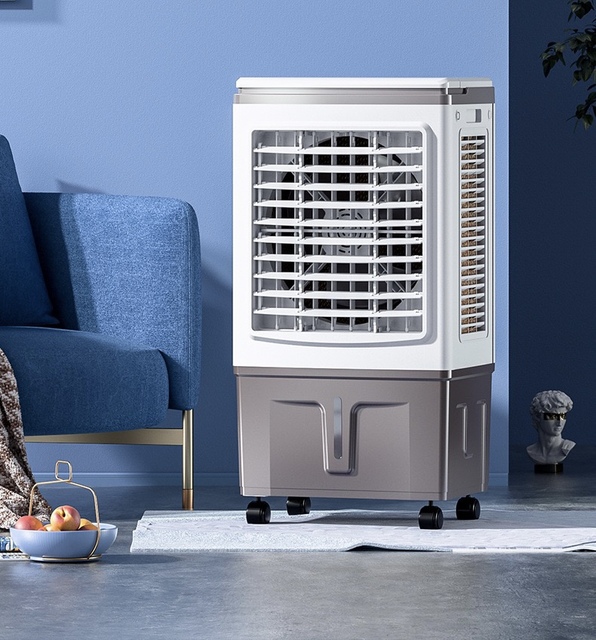PL Powerful Water Fan with Water tank Evaporative Ventilator Movable Air Cooler