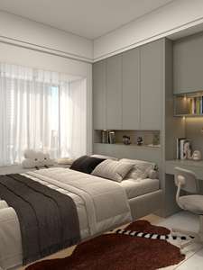 Armoire extensible grise au design moderne et minimaliste avec un grand espace de rangement, taille personnalisable pour une utilisation en milieu hospitalier et en atelier - Product Image 4