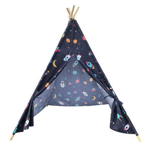 Hot Sale Portable Children's <b>Teepee</b> <b>Tent</b> Custom Design Fabric Play <b>Tent</b> for Indoor and Outdoor Use - Product Image 2