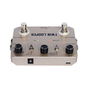 Rowin LTL-02 ikiz Looper Pedal 10 dak döngü süresi yükseltilmiş Undo <span class=keywords><strong>Redo</strong></span> çift parça döngü etkisi elektrik gitar için - Product Image 2