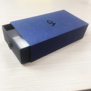 Custom Printing Hard Rigid Cardboard Luxury Sliding Box With handle Rope Gift Sleeve Drawer Box Packaging