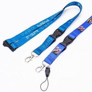 Lanière personnalisée promotionnelle avec porte-carte en polyester, impression par sublimation, design personnalisé, avec logo sur mesure - Product Image 2