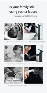 <span class=keywords><strong>Rubinetto</strong></span> miscelatore moderno monocomando in ottone per lavabo, <span class=keywords><strong>con</strong></span> beccuccio orientabile e design multi-angolo, montaggio su piano, monoforo, per <span class=keywords><strong>bagno</strong></span> - Product Image 3