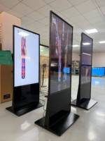 Pantalla LCD Publicitaria de Alta Definición para Interiores HAOWEI HW-DSF021 de 65 Pulgadas, Pantalla Táctil Capacitiva/Infrarroja, CMS Basado en la Nube, 500cd/m