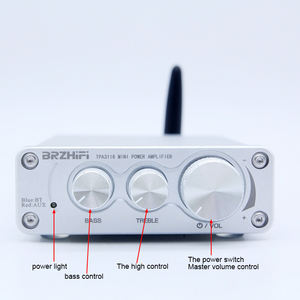 BRZHIFI <span class=keywords><strong>Mini</strong></span>-Leistungs verstärker <span class=keywords><strong>Mini</strong></span> Audiophile HiFi-Digital verstärker BT5.0 Stereo 100-W-Verstärker für Heim audio - Product Image 5