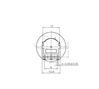 Potentiomètres rotatifs série CF R1001 pour drones UAV - Joystick 1K-1M, tolérance 20%, DC10V, film carbone, rotation 270°, commande latérale, 0.03W