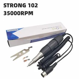 Ponceuse à ongles électrique professionnelle 35K STRONG 105L 102L H37L1 H200 Lab Polish Handle 210 90 204 Marathon en acier inoxydable - Product Image 5