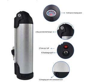 Batteria agli Ioni di Litio 36V 15Ah per Bici Elettrica Tipo Borraccia ad Alta Capacità Modello AT-3615 1000 - Product Image 2