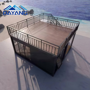 Ufficio Modulare Containerizzato Dayang con Struttura in Acciaio Inclinata e Traspirante, Espandibile e Smontabile, Design Moderno per Esterni - Product Image 3