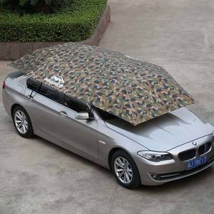 TX705 <span class=keywords><strong>Parasol</strong></span> de voiture personnalisé de 4.5m <span class=keywords><strong>Parasol</strong></span> de couverture de grêle de voiture portable pliable à isolation thermique extérieure automatique - Product Image 5
