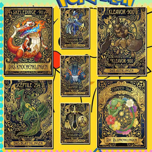 HL Wholesale Cute Anime Elf's Chronicle, Silver Paper A5 Large Card Bulk Board Games Sealed Collection Pack Gift Factory Direct - Product Image 3