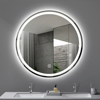 ETL LED sae TV Intelligent pleine fonction Intelligent Android WIFI interrupteur tactile LED miroir monté salle de bains miroir mural