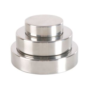 Cawan Petri Stainless Steel 60mm 75mm 90mm, pelat budaya tisu sel bakteri - Product Image 3