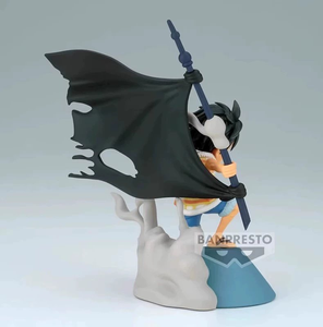 BANDAI Original Genuine Banpresto <span class=keywords><strong>WCF</strong></span> Log Stories One Pieces <span class=keywords><strong>Luffy</strong></span> Figurine d'action d'anime en PVC, modèle de jouet pour cadeaux - Product Image 6