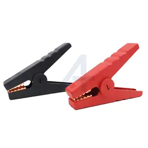 JIALUN 100AMP Plastic Crocodile Jumper Cable Alligator Clip Car Battery Clips Clamps