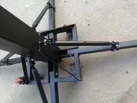Soporte de manivela de elevación al aire libre 6M Truss vertical Outriggers Line Array Speaker Hand Crank