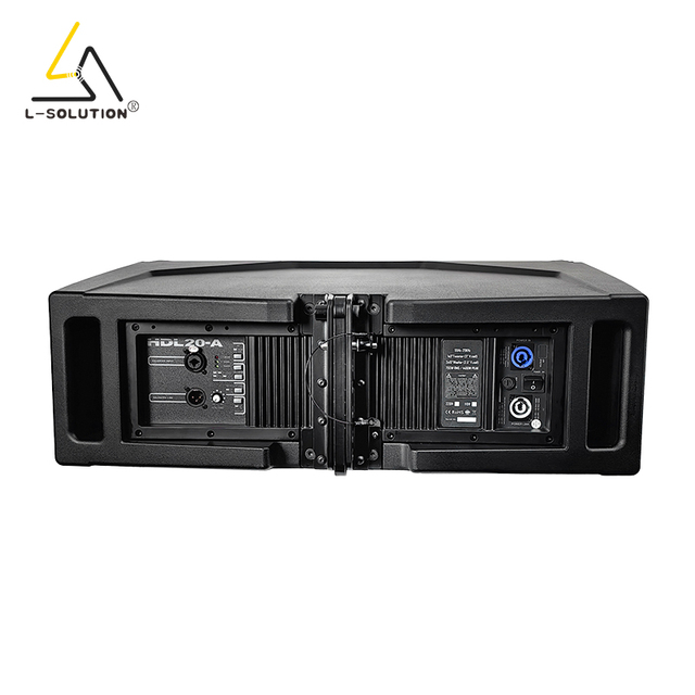 Professional L-solution HDL20 Line Array Speakers Set Full Sound System 8ohm Impedance High Definition Hi-Res Audio 700W/1400W