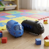 Gobelet à paille réutilisable en PP, sans BPA, anti-fuite, avec sangle de transport, motif dessin animé train, écologique, pour enfants, idéal pour l'école et les activités de plein air