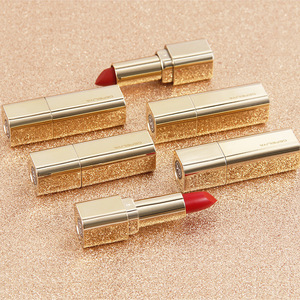 Rouge à lèvres en velours mat, Tube doré, beauté, vente en gros, pas facile à décolorer - Product Image 5